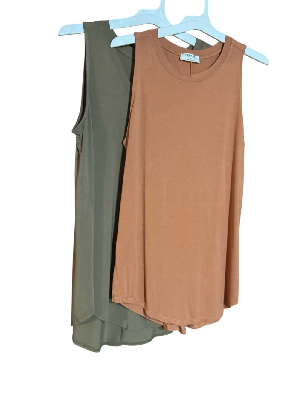 Zenana Luxe Rayon High Low Shirt Bundle Sz L New Without Original Packaging